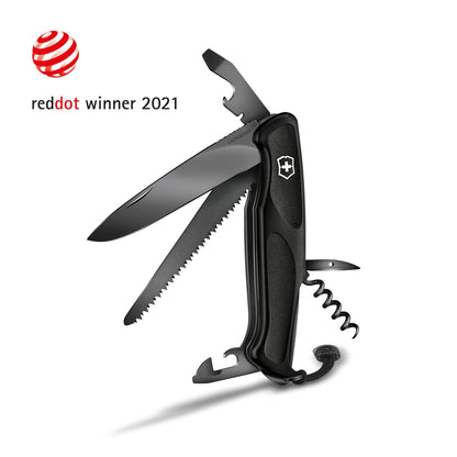 Victorinox Ranger 55 Grip Onyx Black mit Gravur