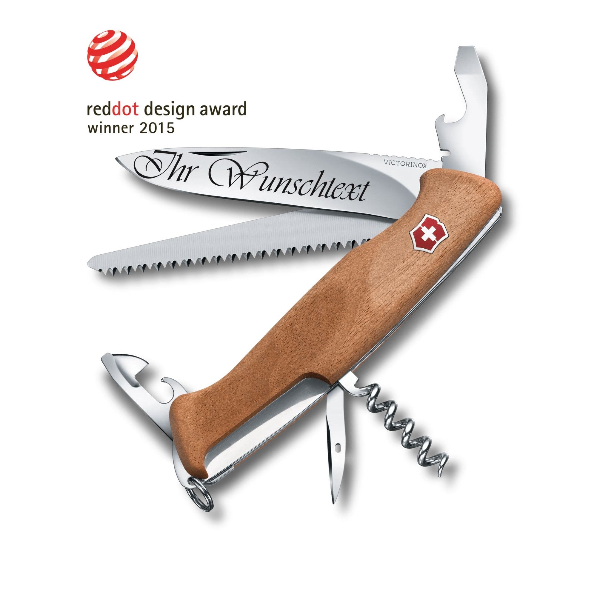 Victorinox Ranger 55 Wood mit Gravur