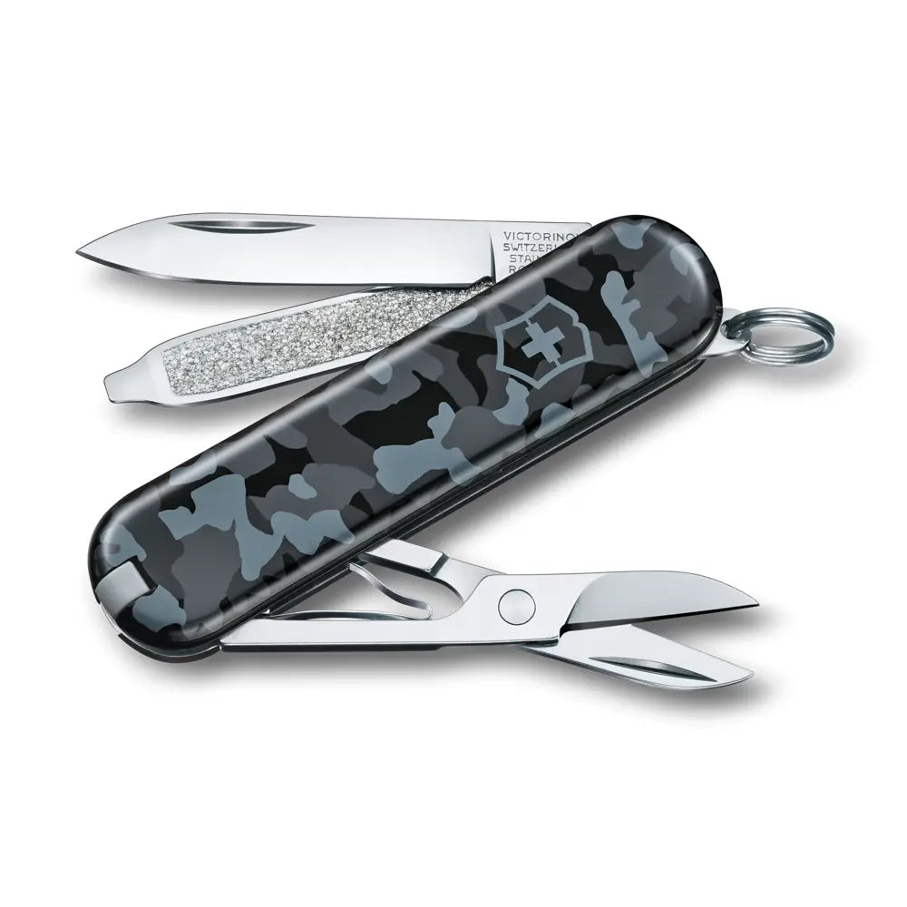 Victorinox Classic SD Taschenmesser 7 Funktionen – Grau