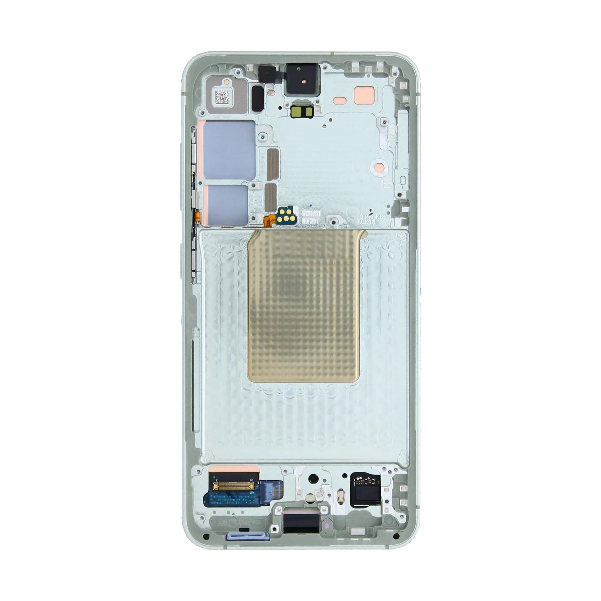 Samsung Galaxy S24 Display und Digitizer mit Rahmen in Jadegrün, vormontiert - Phonebazaar