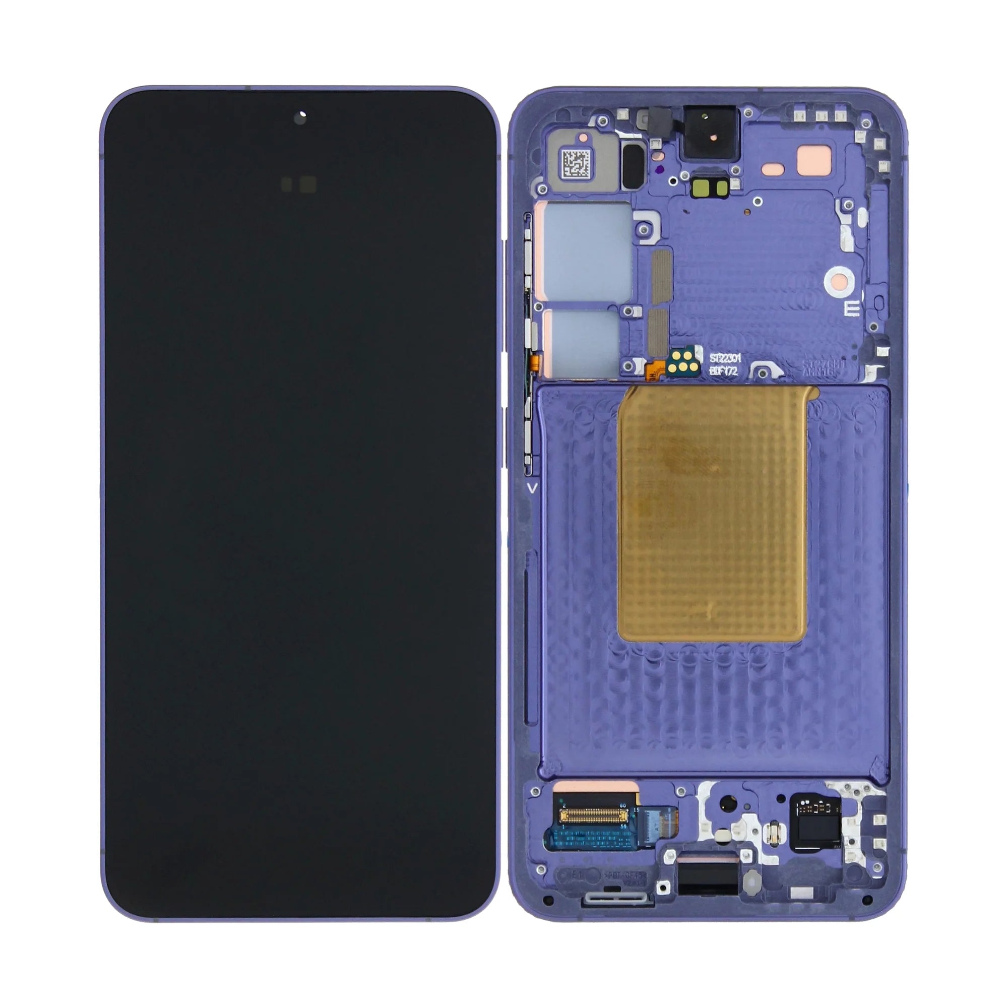 Samsung Galaxy S24 Display und Digitizer mit Rahmen Kobaltviolett vormontiert - Phonebazaar