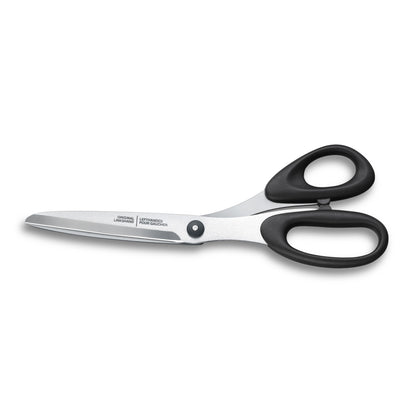 Victorinox Schneider- und Haushaltsschere für Linkshänder/innen, 9 cm mit Gravur