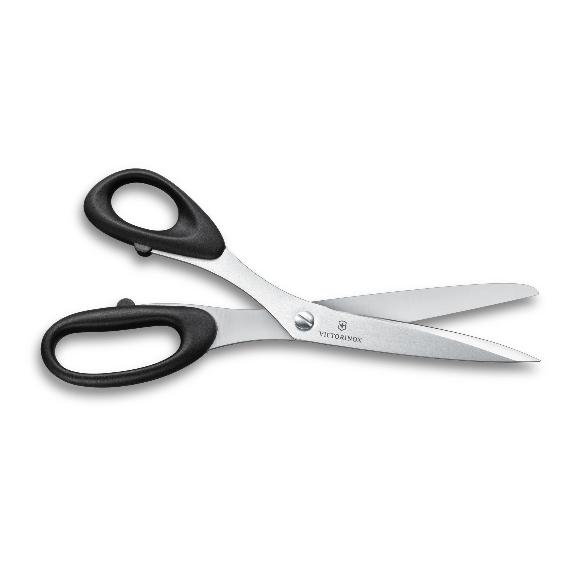 Victorinox Schneider- und Haushaltsschere für Linkshänder/innen, 9 cm mit Gravur