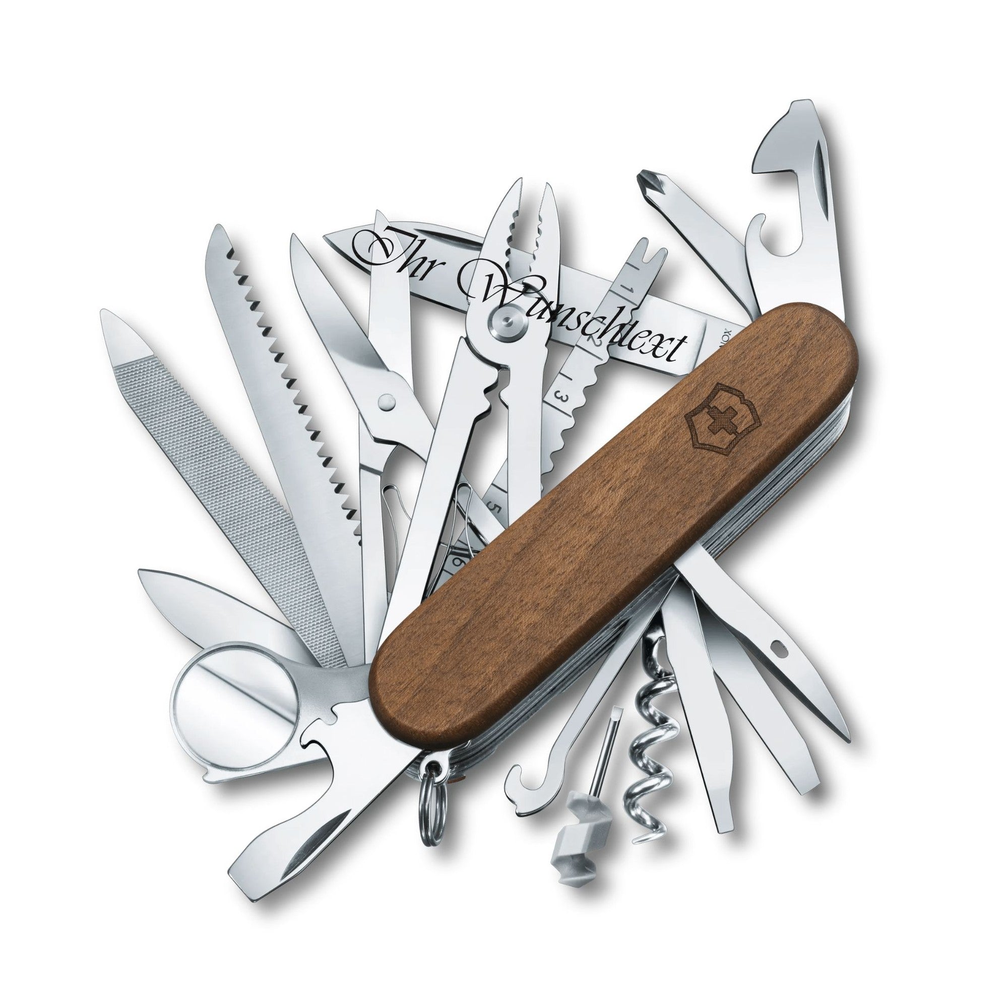 Victorinox Swiss Champ Wood mit Gravur