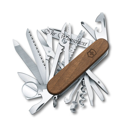 Victorinox Swiss Champ Wood mit Gravur