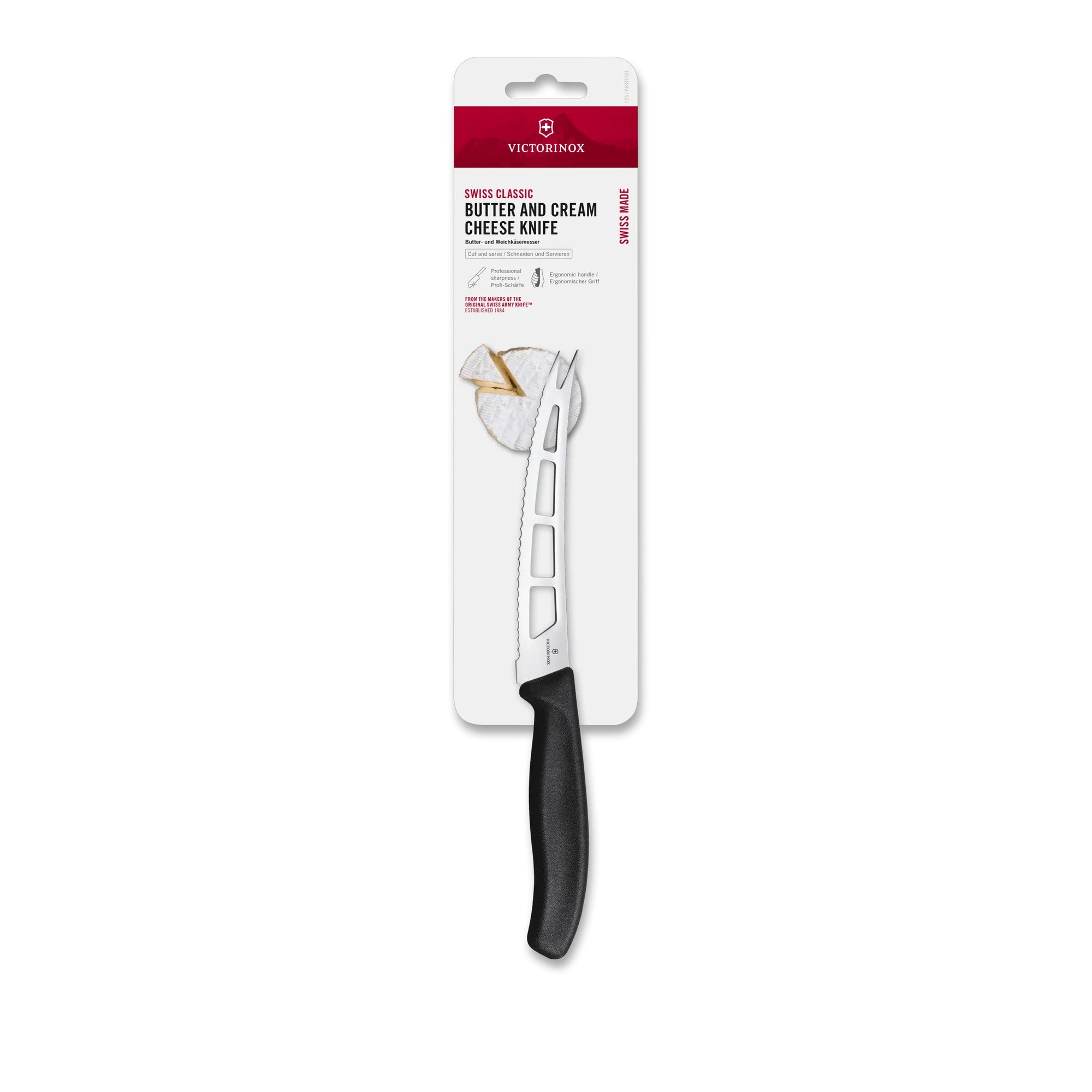 Victorinox Swiss Classic Butter- und Weichkäsemesser, 13 cm