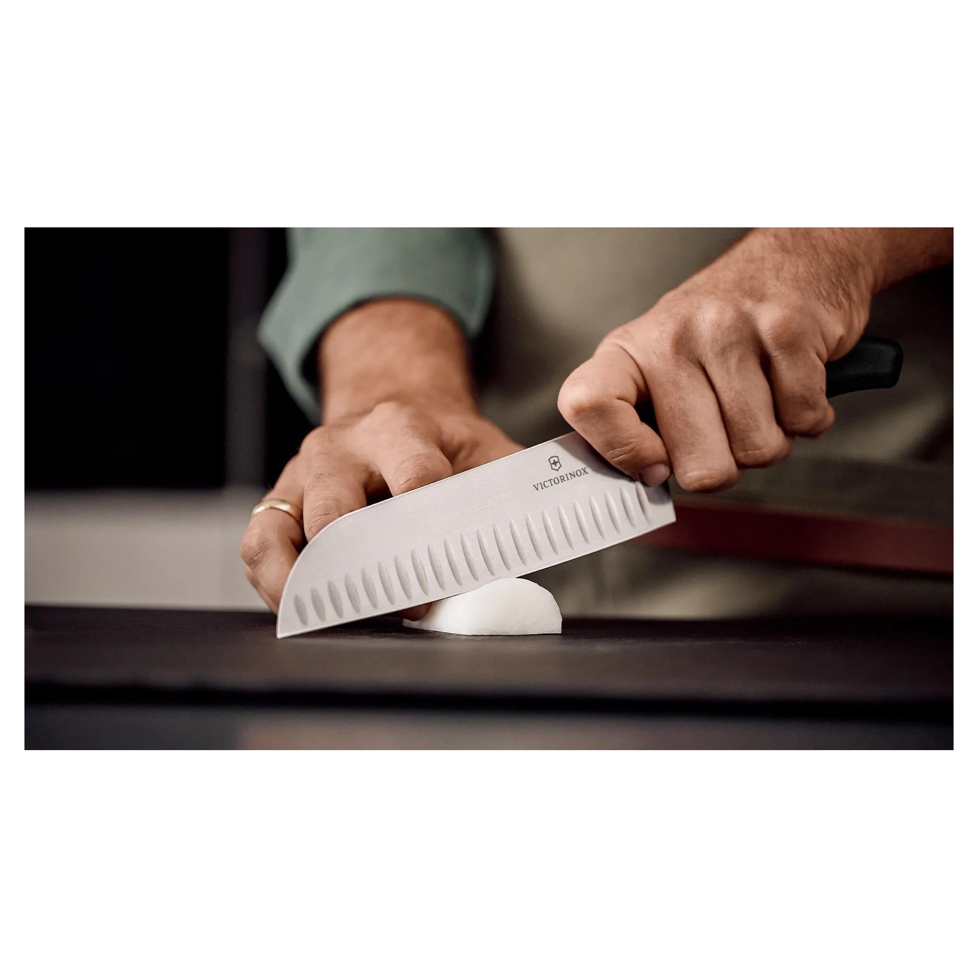 Victorinox Swiss Classic Santokumesser, 17 cm mit Gravur