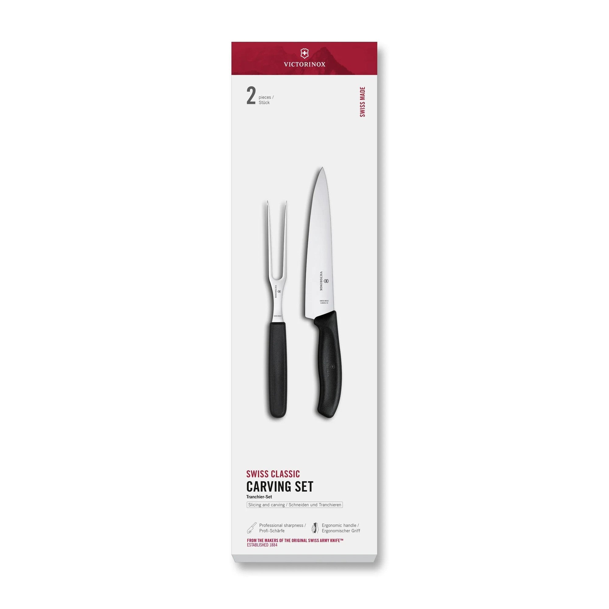 Victorinox Swiss Classic Tranchier-Set, 2-teilig, 19 cm