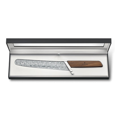 Victorinox Swiss Modern Brot- und Konditormesser Damast Limited Edition 2021, 22 cm