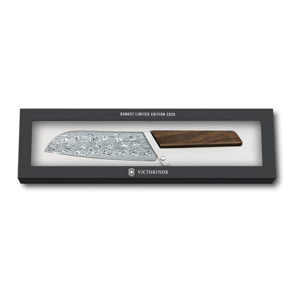 Victorinox Swiss Modern Santoku Damast Limited Edition 2020, 17 cm