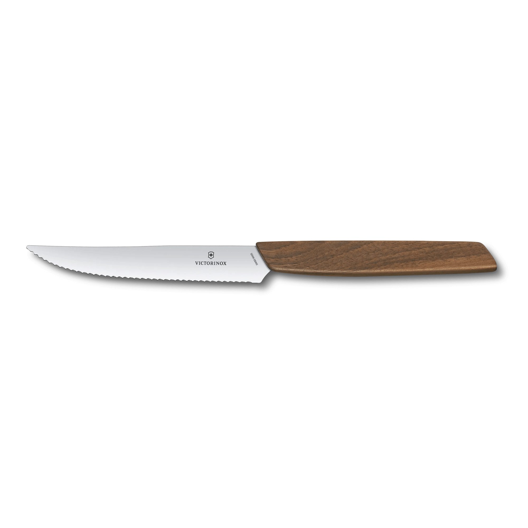 Victorinox Swiss Modern Steakmesser-Set, Wellenschliff, 12 cm