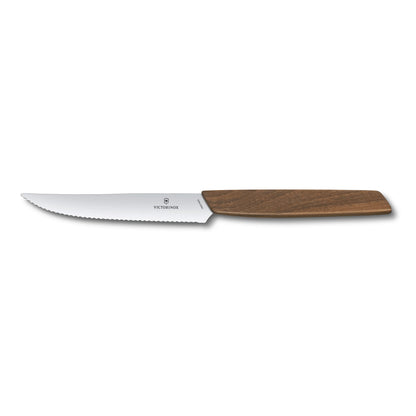 Victorinox Swiss Modern Steakmesser-Set, Wellenschliff, 12 cm