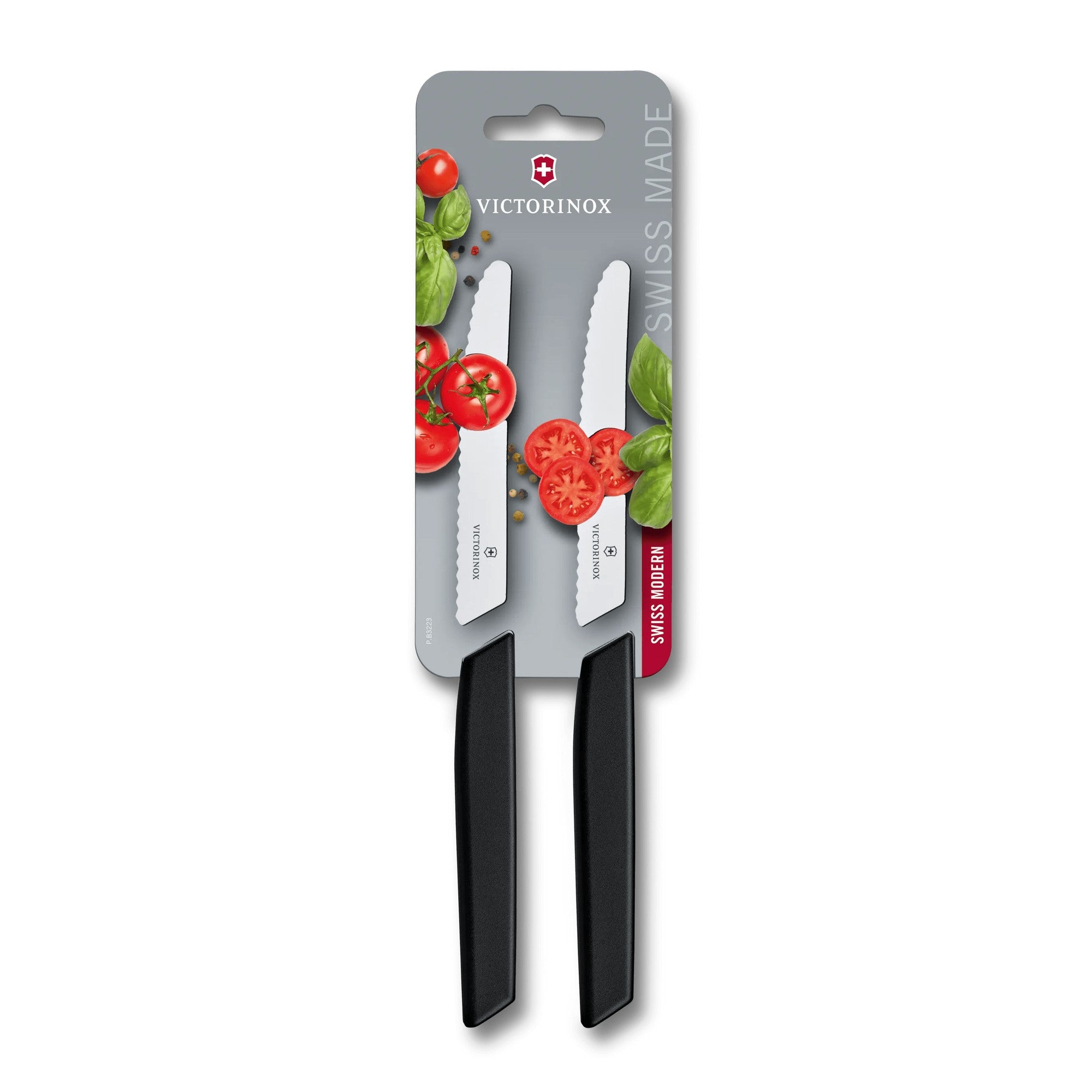 Victorinox Swiss Modern Tomaten- und Tafelmesser-Set, 2-teilig, 11 cm