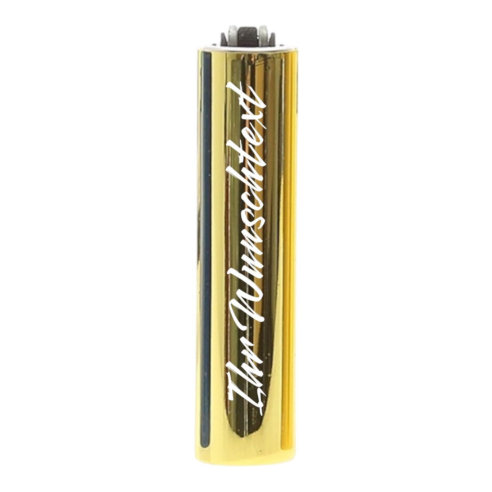 Clipper Micro Metal Cover Gold (Auf Wunsch mit Gravur)