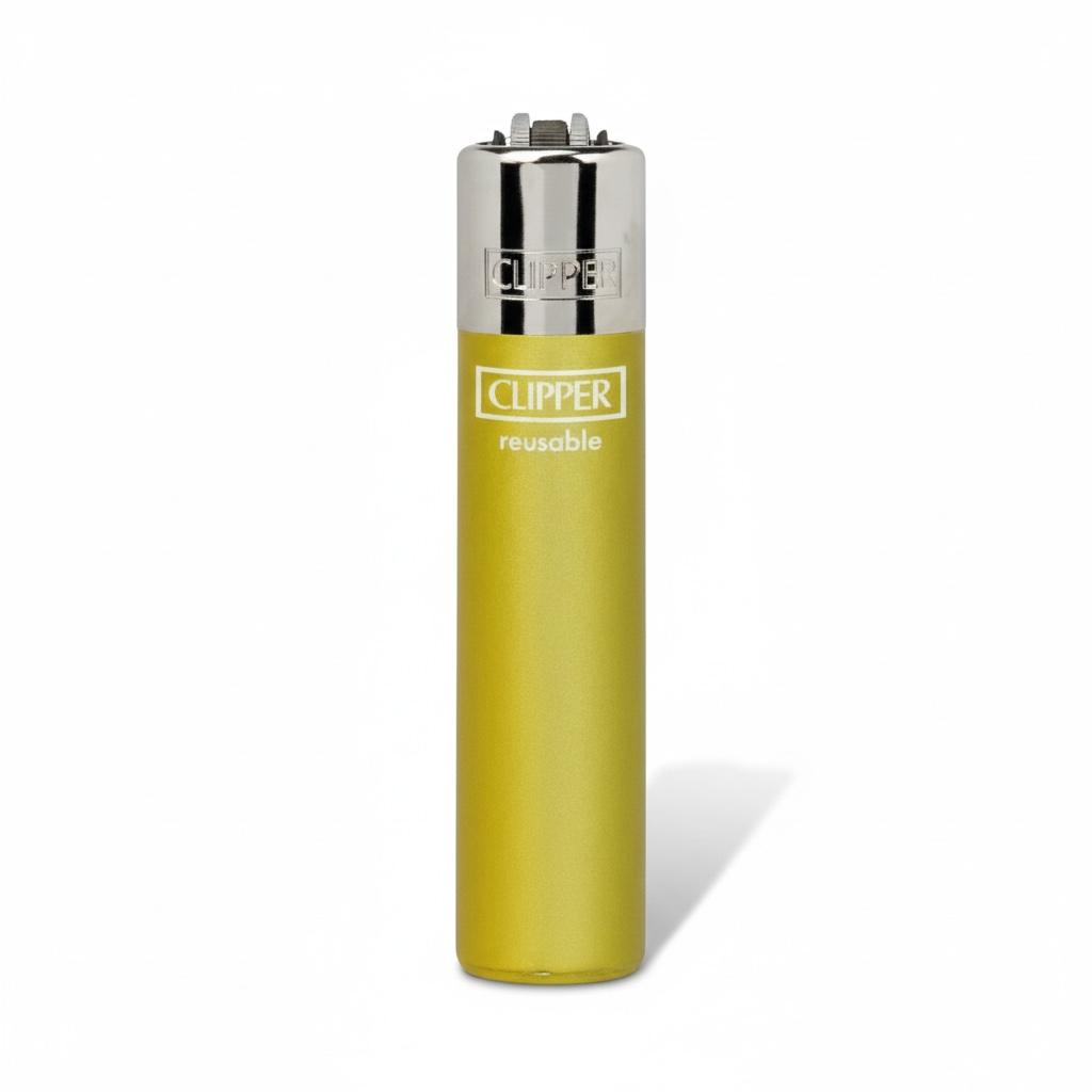 Clipper Large Crystal Gelb (Auf Wunsch mit Gravur)