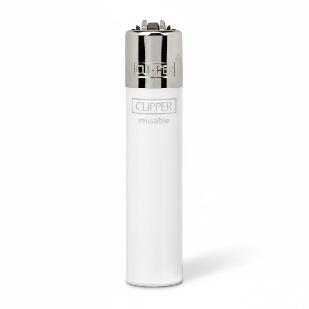 Clipper Large Crystal Weiss (Auf Wunsch mit Gravur)
