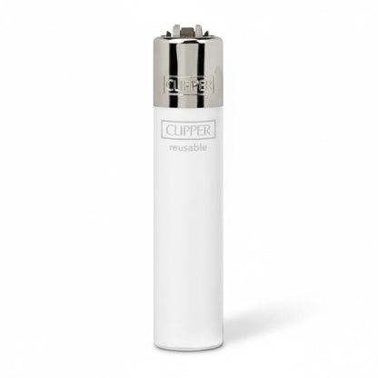 Clipper Large Crystal Weiss (Auf Wunsch mit Gravur)