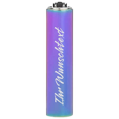 Clipper Micro Metal Cover ICY (Auf Wunsch mit Gravur)