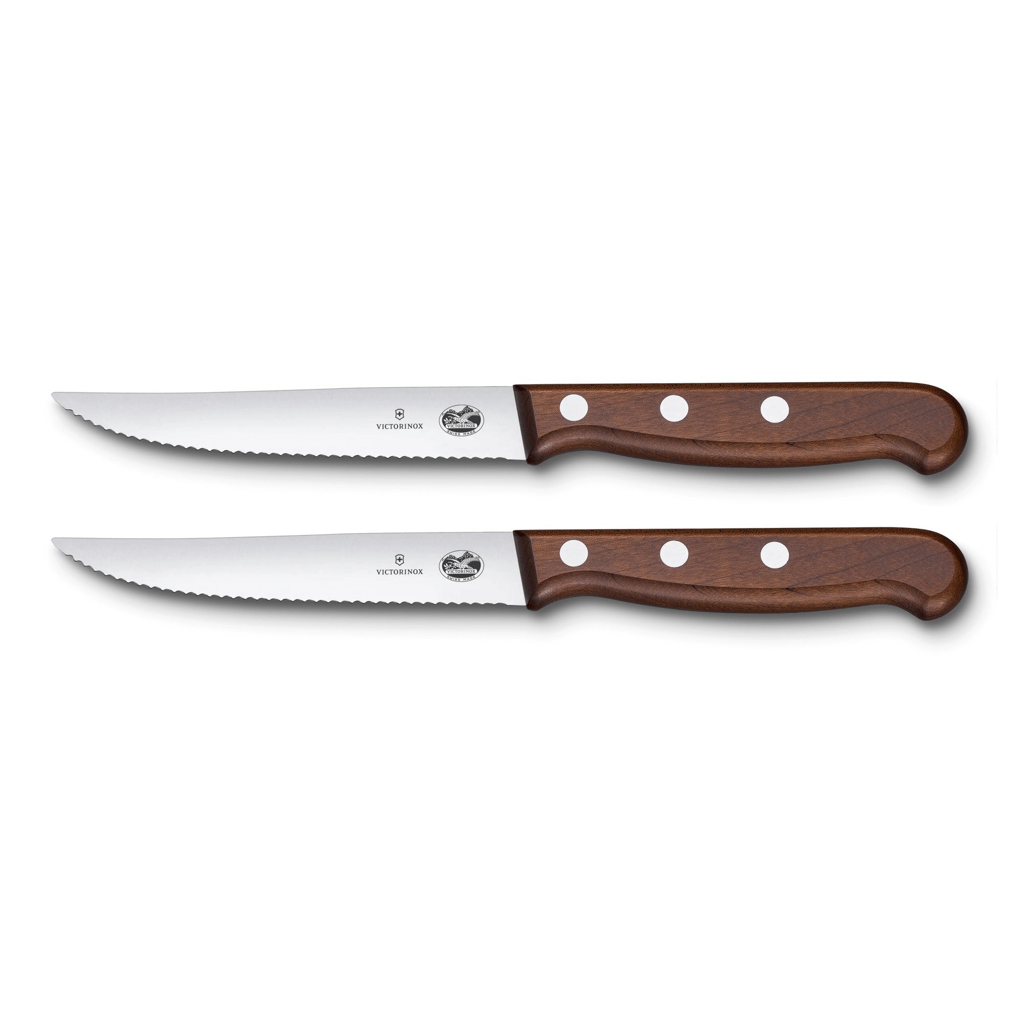 Victorinox Wood Steakmesser-Set, 2-teilig, 12 cm