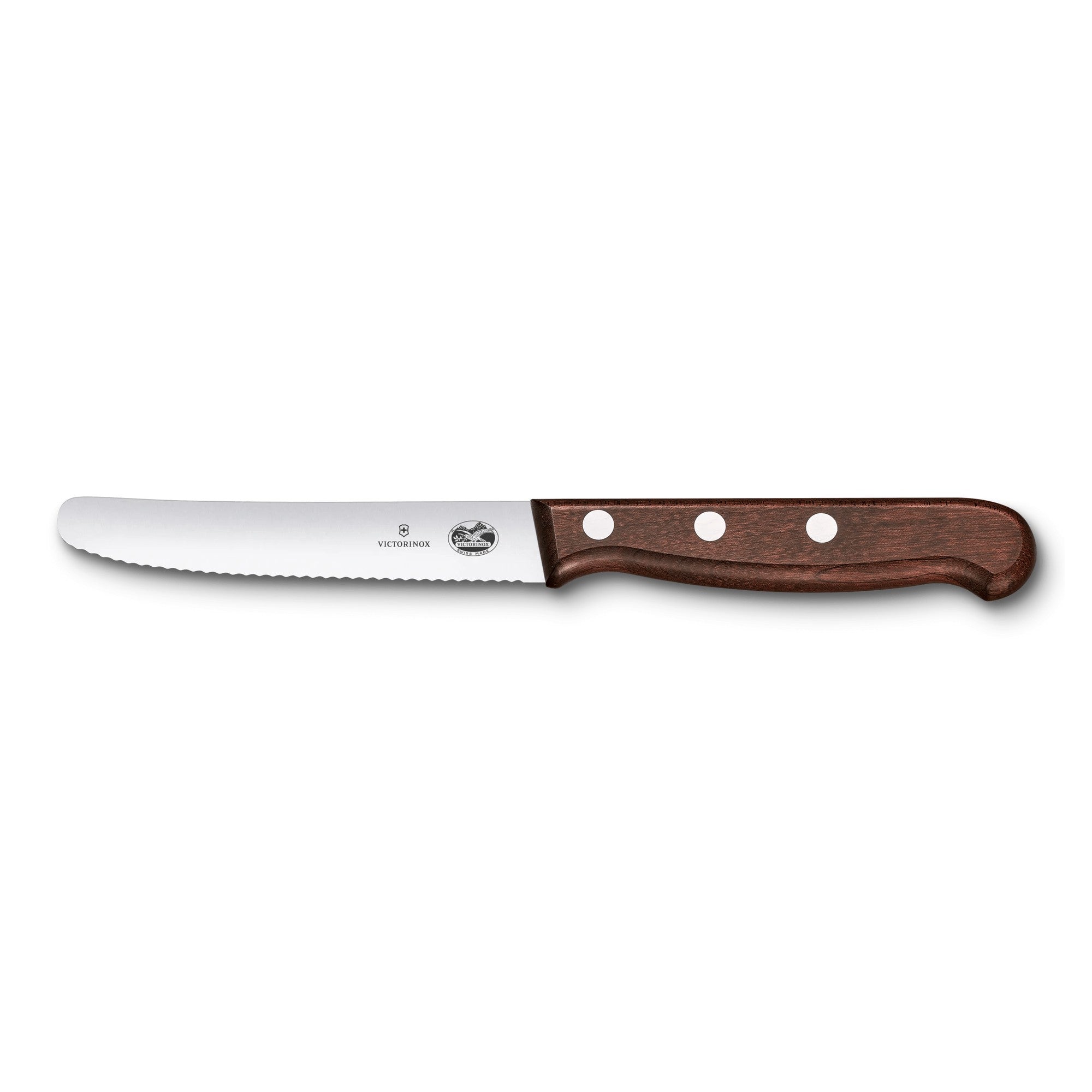 Victorinox Wood Tomaten- und Tafelmesser, 11 cm mit Gravur