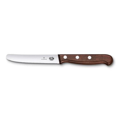 Victorinox Wood Tomaten- und Tafelmesser, 11 cm mit Gravur