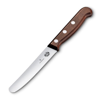 Victorinox Wood Tomaten- und Tafelmesser, 11 cm mit Gravur