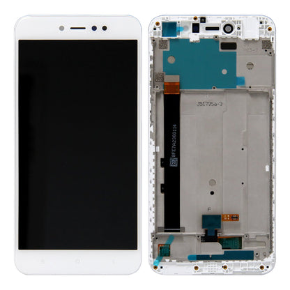 Xiaomi Redmi Note 5A (High-End) Display und Digitizer mit Rahmen, Weiß, OEM