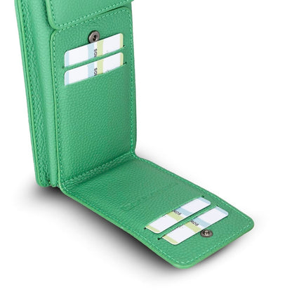 Avjin Echtleder Handytasche bis zu 6,9" mit Schulterriemen
