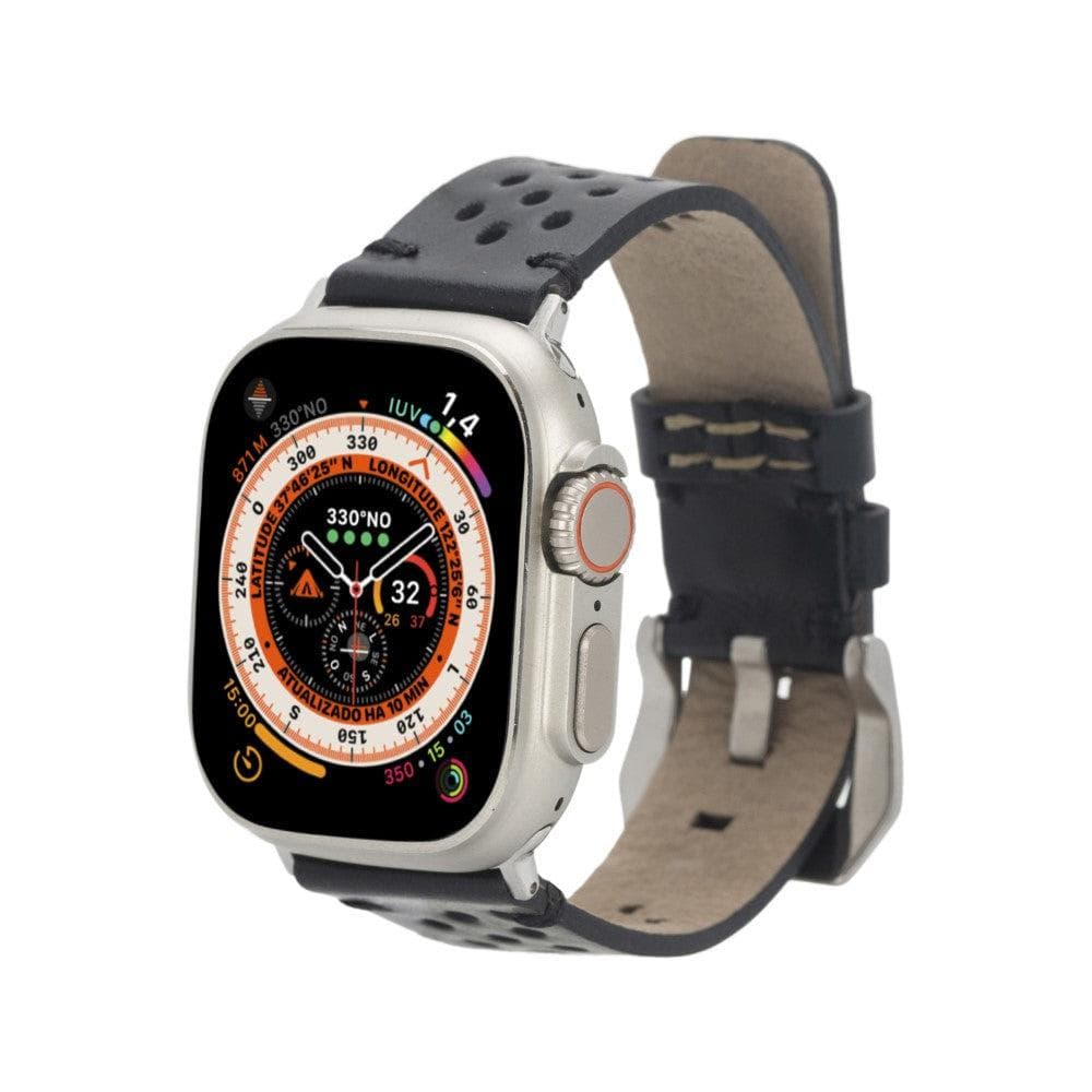 Chester Vigo Apple Watch Leather Straps Black / Leather Bouletta LTD