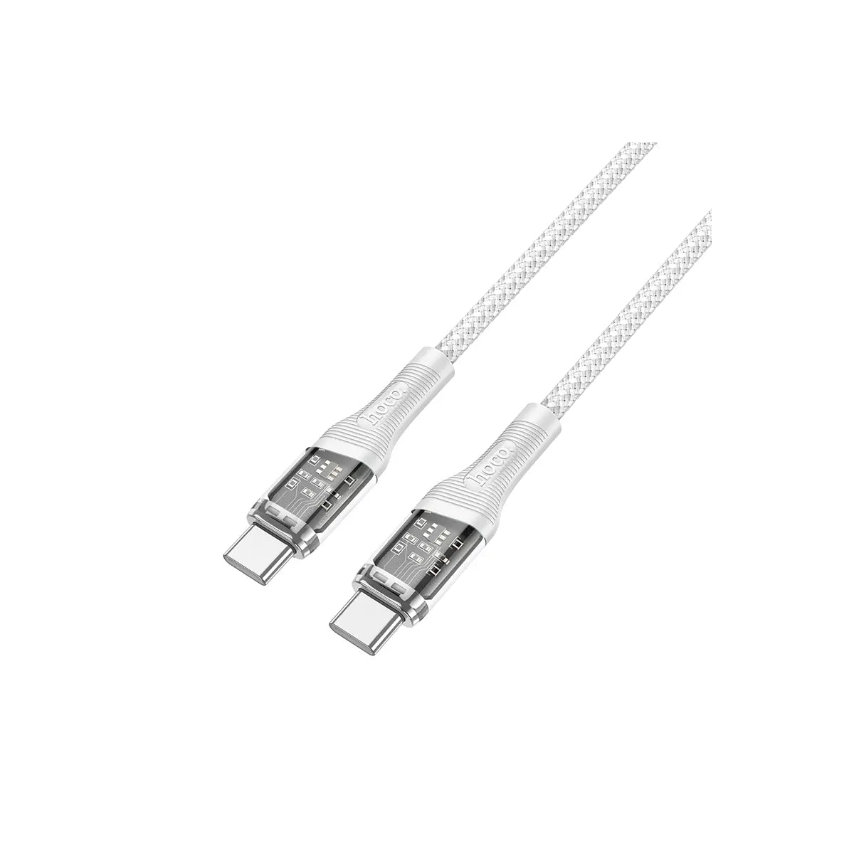 Hoco U111 USB-C zu USB-C Kabel 60W – Schnellladen & Datenkabel 1.2 m