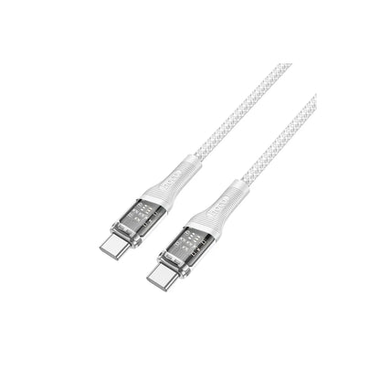Hoco U111 USB-C zu USB-C Kabel 60W – Schnellladen & Datenkabel 1.2 m