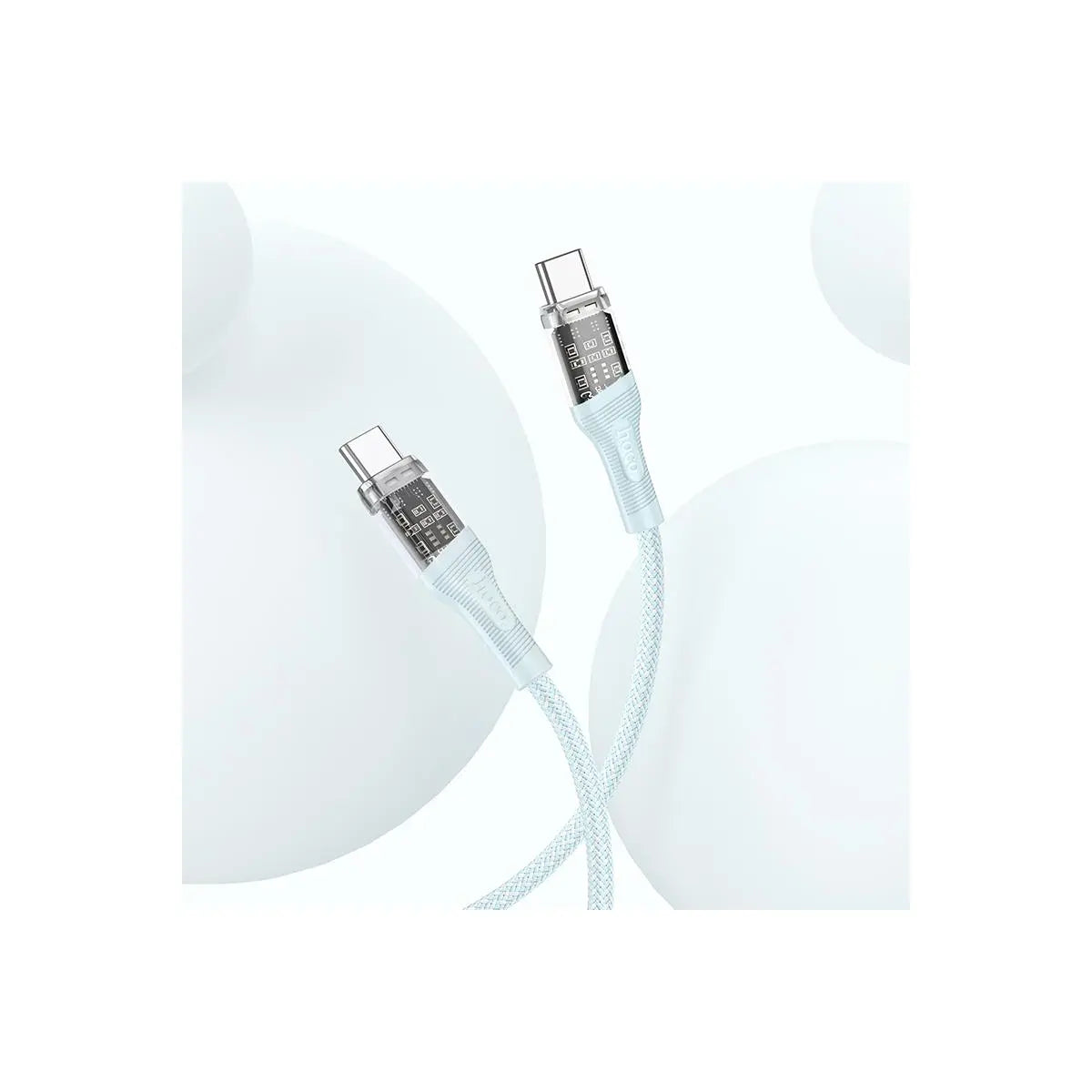Hoco U111 USB-C zu USB-C Kabel 60W – Schnellladen & Datenkabel 1.2 m