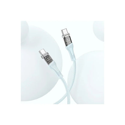 Hoco U111 USB-C zu USB-C Kabel 60W – Schnellladen & Datenkabel 1.2 m