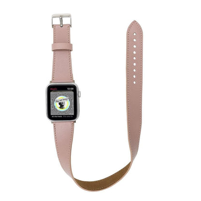 Lancaster Double Tour Classic Apple Leather Watch Strap Bouletta
