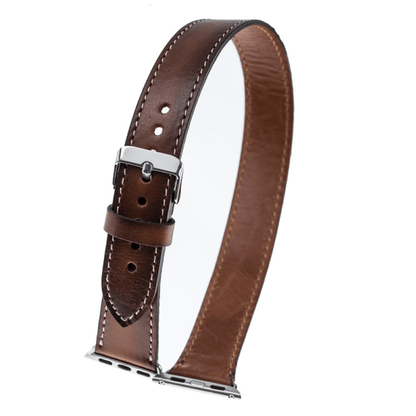 Lancaster Double Tour Classic Apple Leather Watch Strap Bouletta