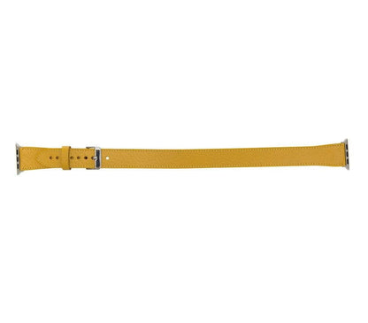 Lancaster Double Tour Classic Apple Leather Watch Strap Bouletta