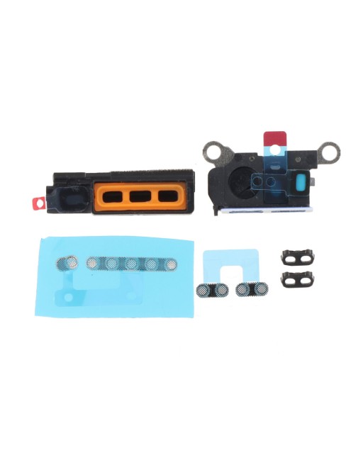 iPhone 15 Serie/ Mikrofon + Lautsprecher Anti-Staubdicht Gitter 5‑teiliges Set