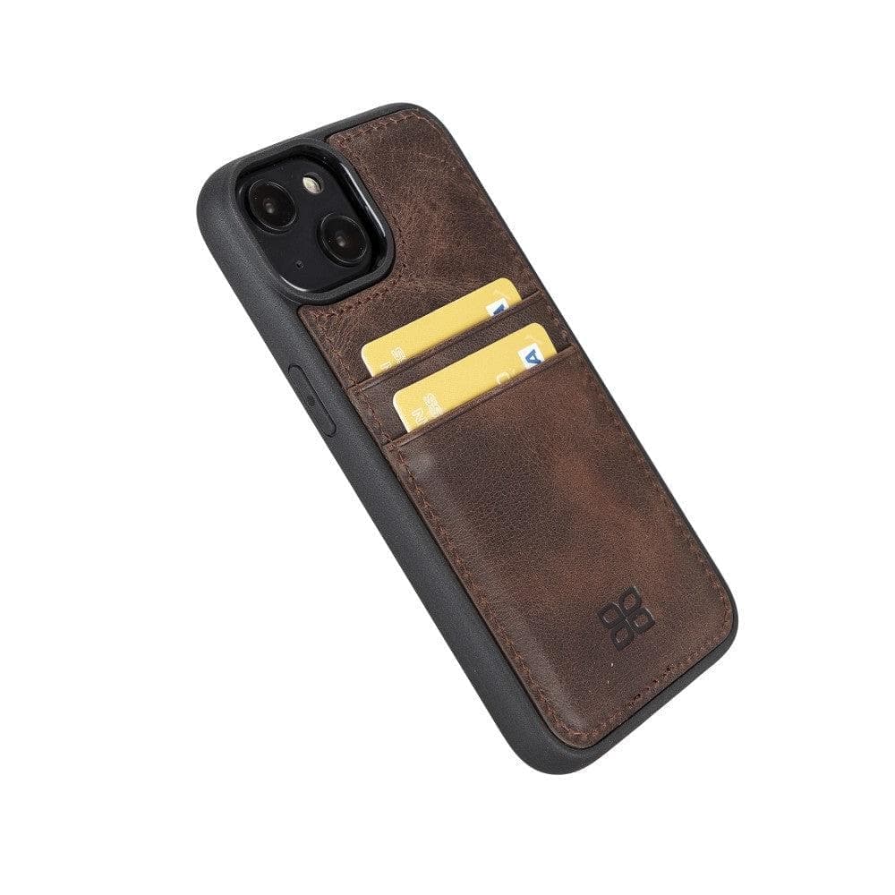 Leather Case for iPhone 15 Series with Card Holder Bouletta LTD