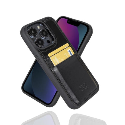 Leather Case for iPhone 15 Series with Card Holder - Pre Order Bouletta LTD