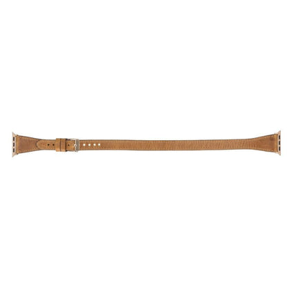 Leeds Double Tour Slim Apple Leather Watch Strap Bouletta LTD