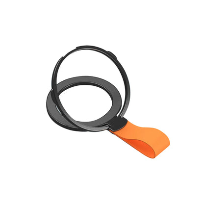 Magnetische Smartphone-Halterung (Schwarz + Orange) - Phonebazaar