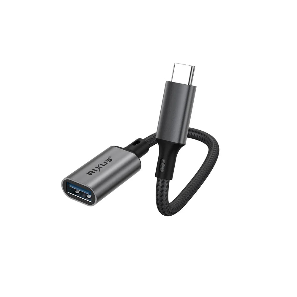 Rixus RXMU24 USB-C zu USB-A 3.0 Adapter – Schnell & Vielseitig