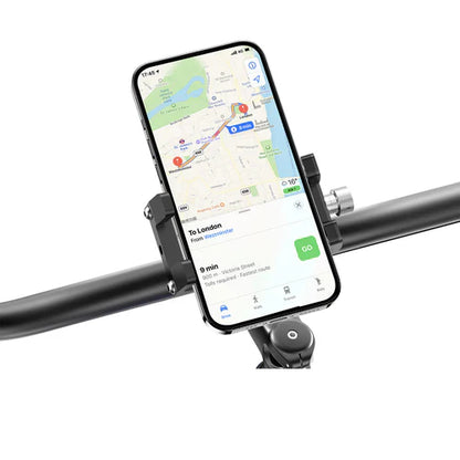 Rixus RXHB06 Fahrrad Handyhalter Schwarz - Phonebazaar