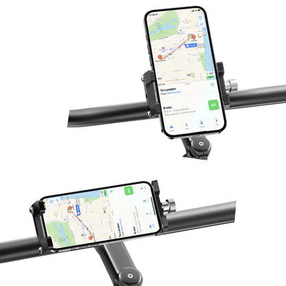 Rixus RXHB06 Fahrrad Handyhalter Schwarz - Phonebazaar