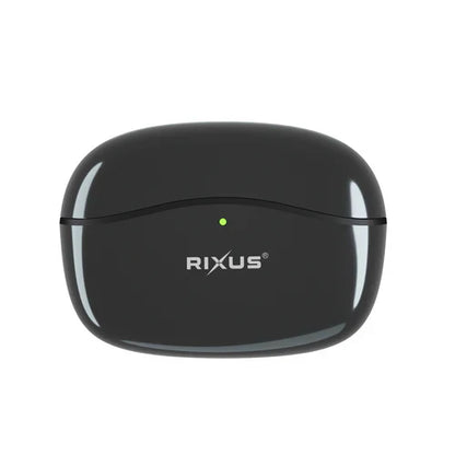 Rixus RXBT809B Kabelloses Headset mit Kristallklarer Geräuschunterdrückung – Schwarz