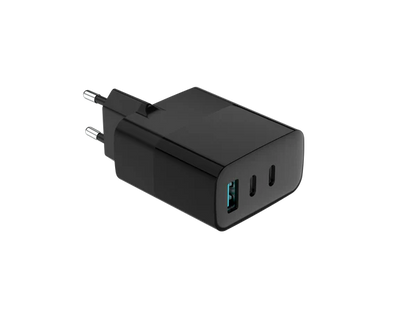 Rixus RX105 PD 65W Schnellladegerät 2x USB-C & 1x USB-A