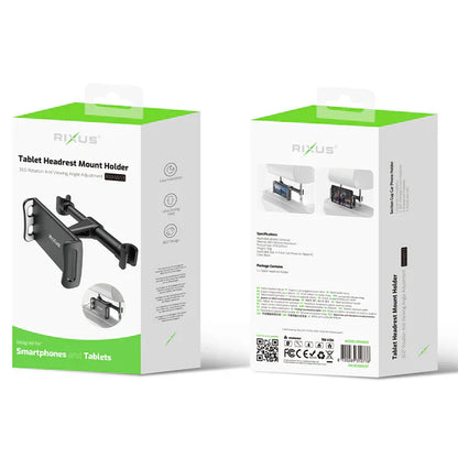 Rixus RXHW13 Tablet Headrest Mount Holder - Phonebazaar