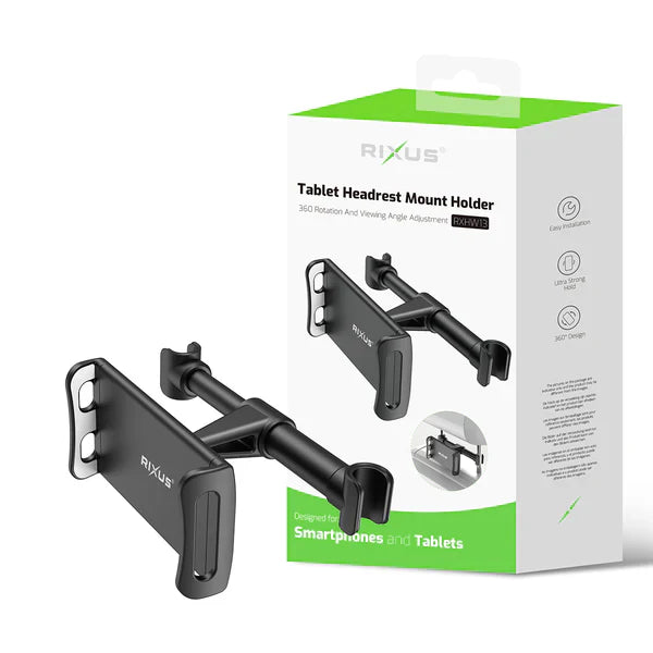 Rixus RXHW13 Tablet Headrest Mount Holder - Phonebazaar