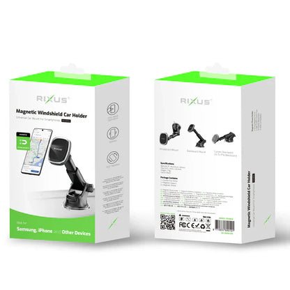 Rixus RXHM16 Magnetische Windschutzscheibenhalterung für Smartphones - Phonebazaar