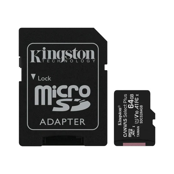 Kingston Canvas Select Plus microSD 64GB mit SD-Adapter